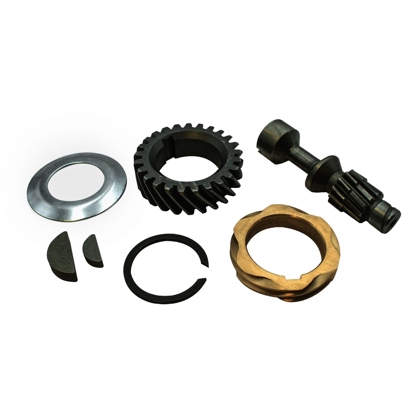 Crankshaft Gear Installation Set with Distributor Drive: Beetle (1960-1979), T2 Bay (1968-1979), T2 Split Bus (1960-1967)