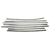 Beetle Trim set 7 piece Wide T1 8/62-7/66 Stainless Steel