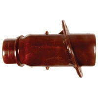 Beetle heater tube Right bakelite, fits to crossmember