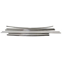 Beetle trim set 7 piece Wide 10/52 to 7/66. Stainless steel