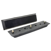 Bumper guard impact rubber,