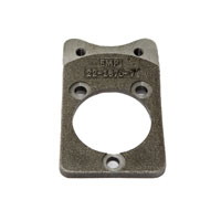 Caliper bracket, stock caliper onto drum spindle T1