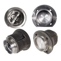Barrel & piston kit, 1200cc 8/69-12/77, 77mm, Flat Top