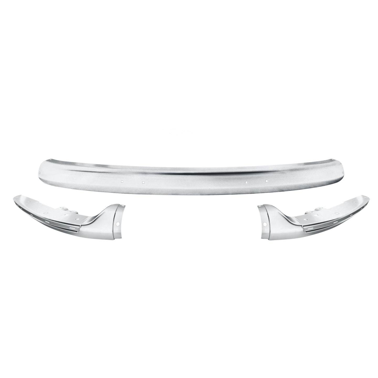 Bumper front 3-pieces (Chrome)