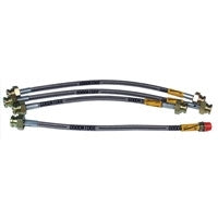 Brake hose kit, braided, T2 Bay 71-79, Goodridge