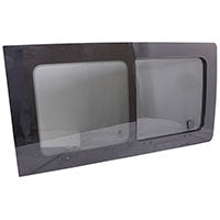 Middle Side Sliding Window Glass, Left, Tinted. SWB-LWB