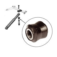 Rubber bush, steering damper