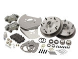 CSP Front Disc Brake Conversion Kit with 5x205 Stud Pattern with Crossed Drilled Discs