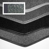 Carpet Set for Left Hand Drive Charcoal > Beetle Cabrio 1970-1972