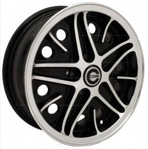 SSP Cosmic Alloy Wheel Black Diamond Cut