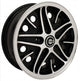 SSP Cosmic Alloy Wheel Black Diamond Cut