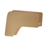 Beige Front Door Cards Pair VW T2 Bay 1967-1979
