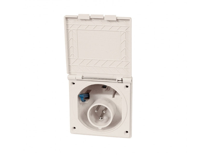 Mains Hook-Up Inlet Socket (Flush-Fitting)
