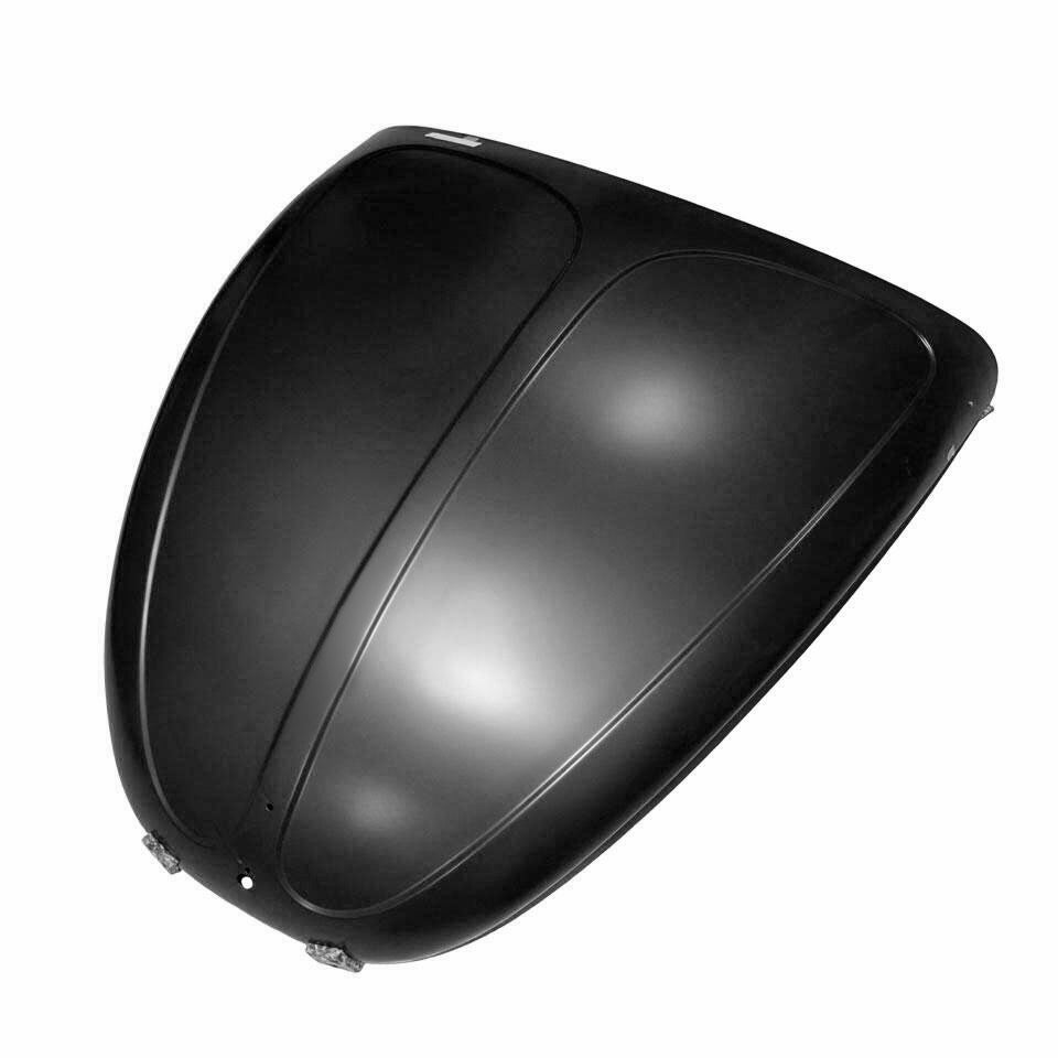 Front hood without grille