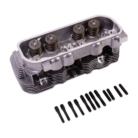 Cylinder Head 1800-2000cc 39.3x33mm Valves no EGR Hole Complete: T2 Bay (1973-1978)