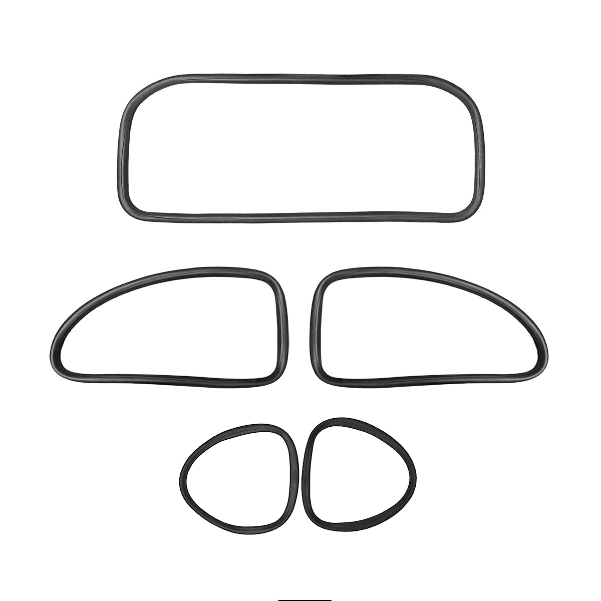 Window seal kit, standard, with 45° seam