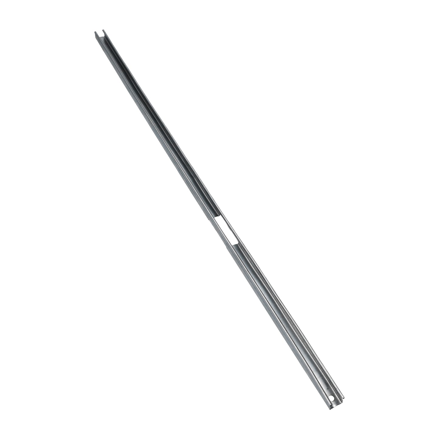Window guide channel in door rear