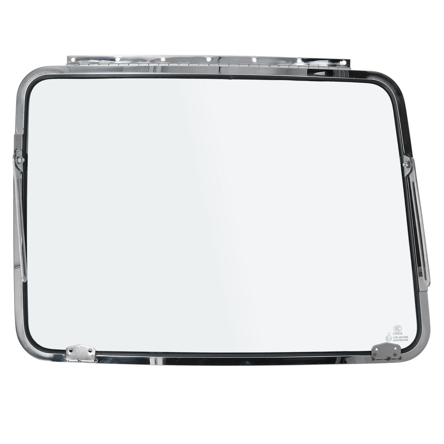 Safari windows, front (ECO), RVS polished