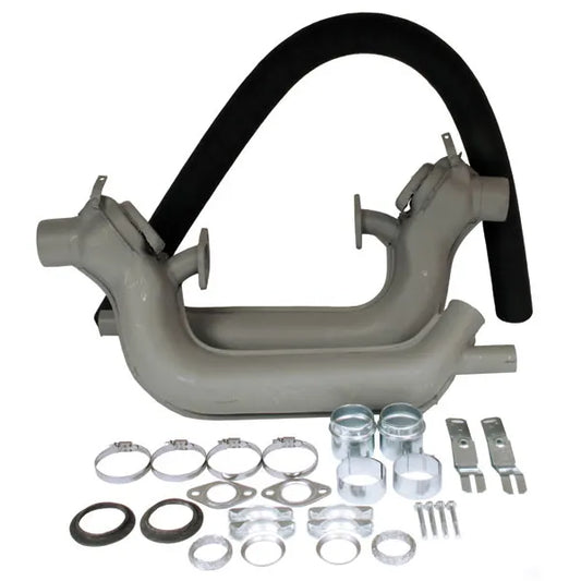 Heat Exchanger Kit, 1200cc-1600cc: Beetle (1963-1979), T2 Bay (1968-1979), T2 Split Bus (1963-1967)