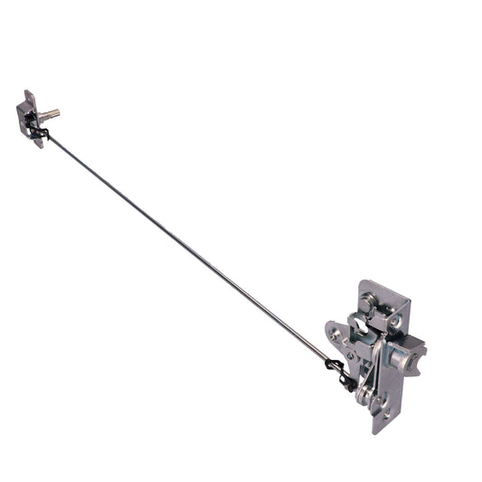 Cab door lock mechanism set, left