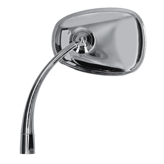 Mirror oval, left Beetle -07/67