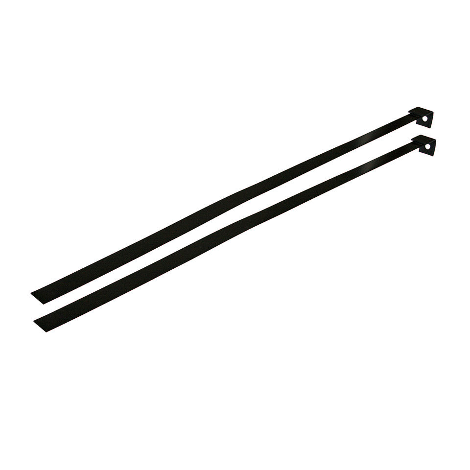 Mounting belt fuel tank with hook connection, pair
