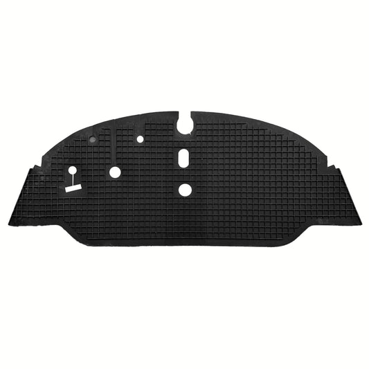 Front rubber floor mat RHD (black) Bus 08/59-07/67