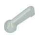 Knob fresh air box inlet flap - silverbeige