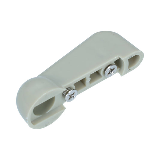 Knob fresh air box inlet flap - silverbeige Bus 03/55-07/67