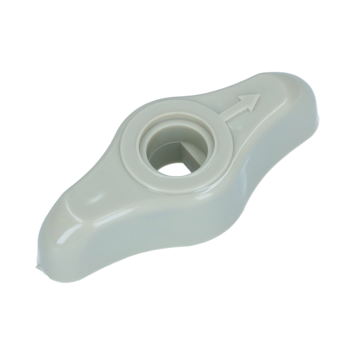 Knob fresh air box distributor flap - silverbeige