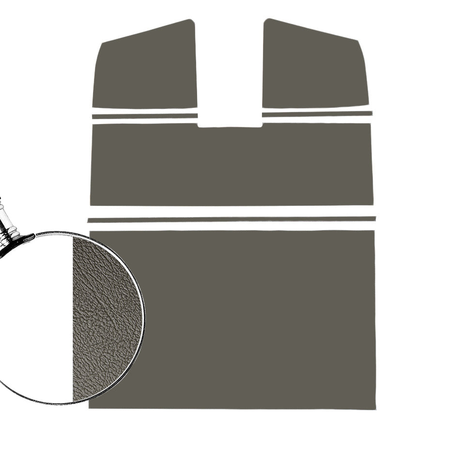 Roof panel set, double cab, grey