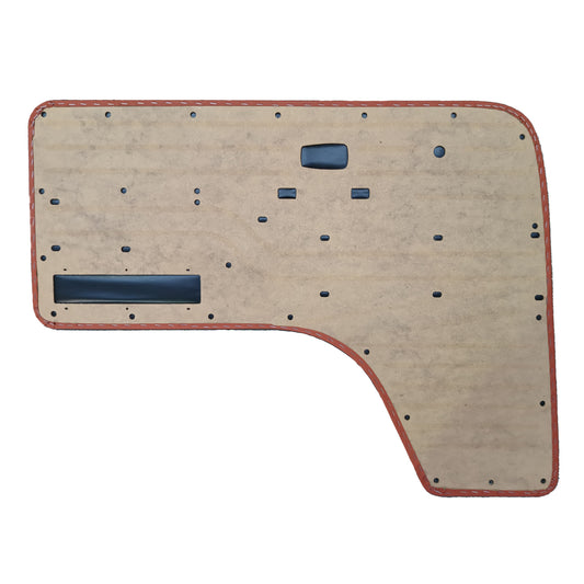 Door panels front, orange, z-lines Bus 08/67-07/79