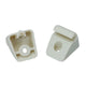 Sun visor clips white (pair)
