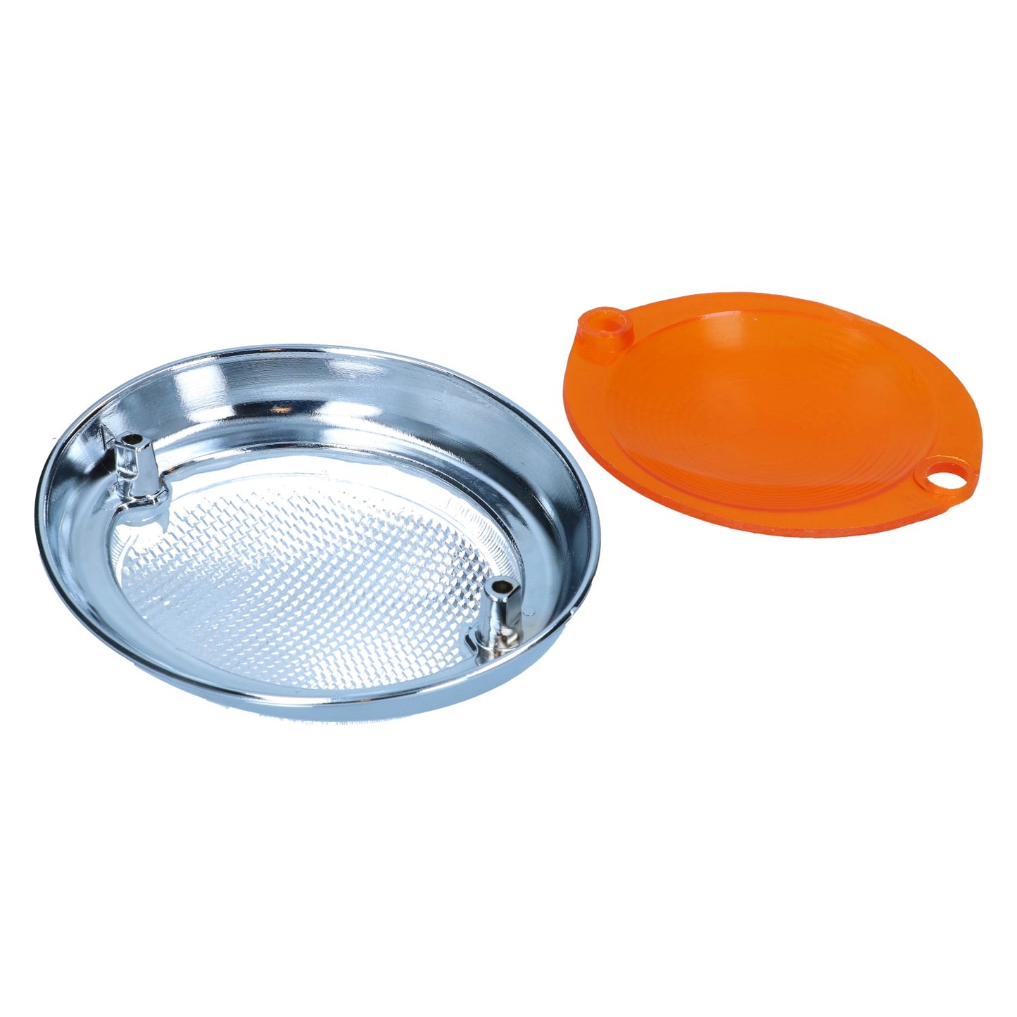 Turnsignal lens, right, clear/orange with E-marking