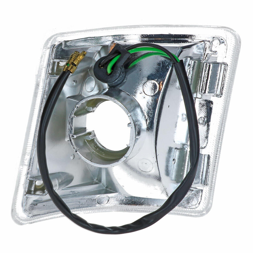 Turn signal front, left, clear Bus 05/79-08/92