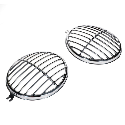 Headlight grilles, Speedster Design, as pair Beetle -07/67 Bus -07/67 Porsche 356