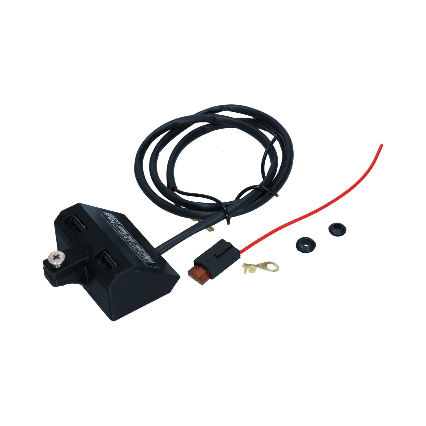 USB charger for ashtray, 6/12 volt (metal ashtray)