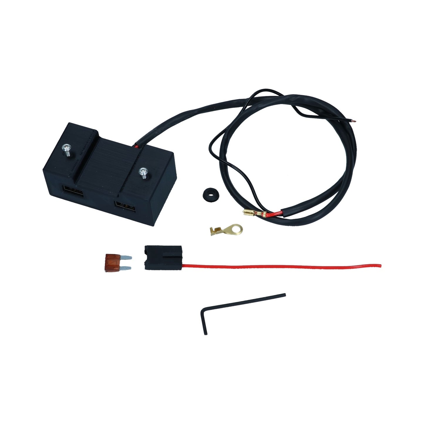 USB charger for ashtray, 6/12Volt