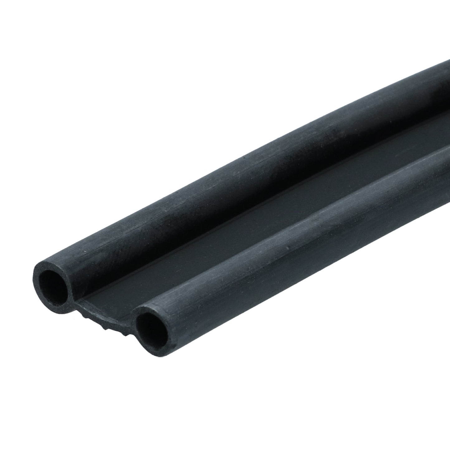 Rubber between body and chassis