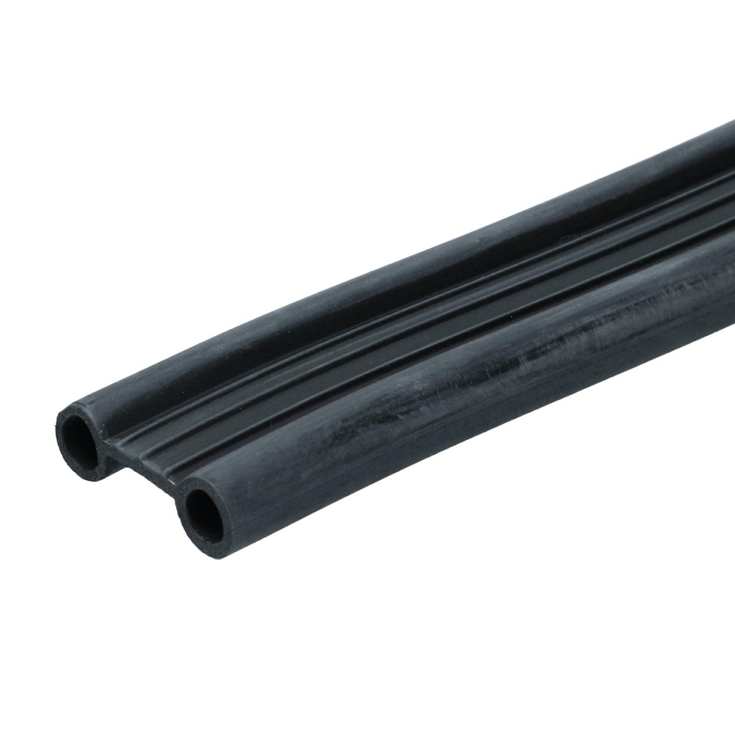 Rubber between body and chassis