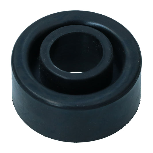 Rubber between front axle and body, lower