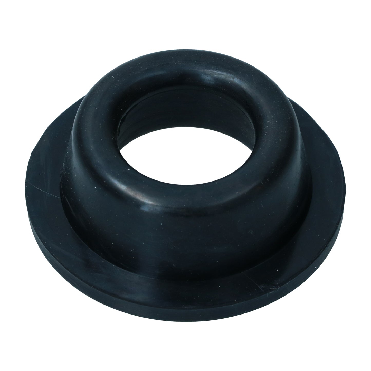 Rubber between rear axle , chassis, upper