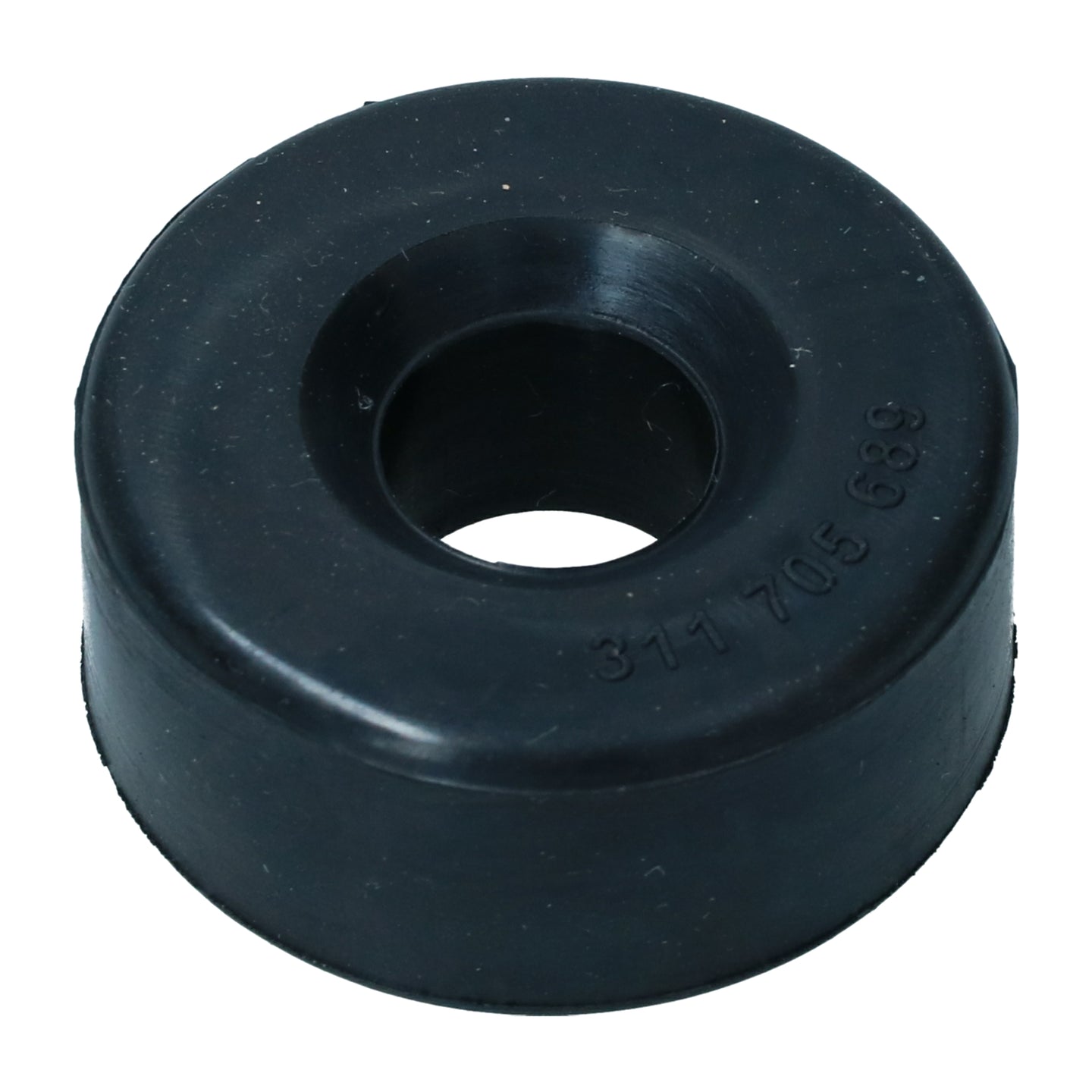 Rubber between rear axle ,  chassis, lower