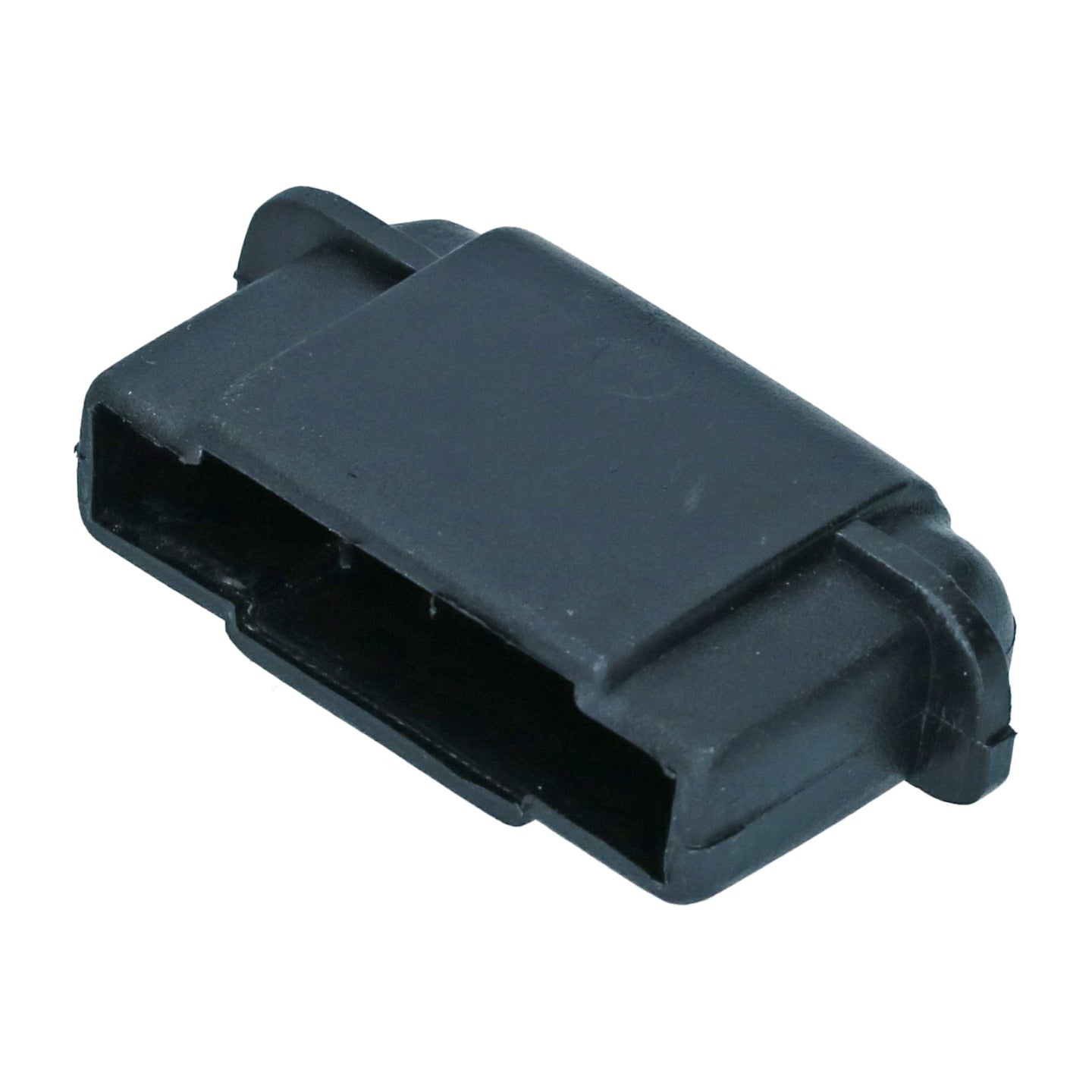 Seat rail end cap, outer