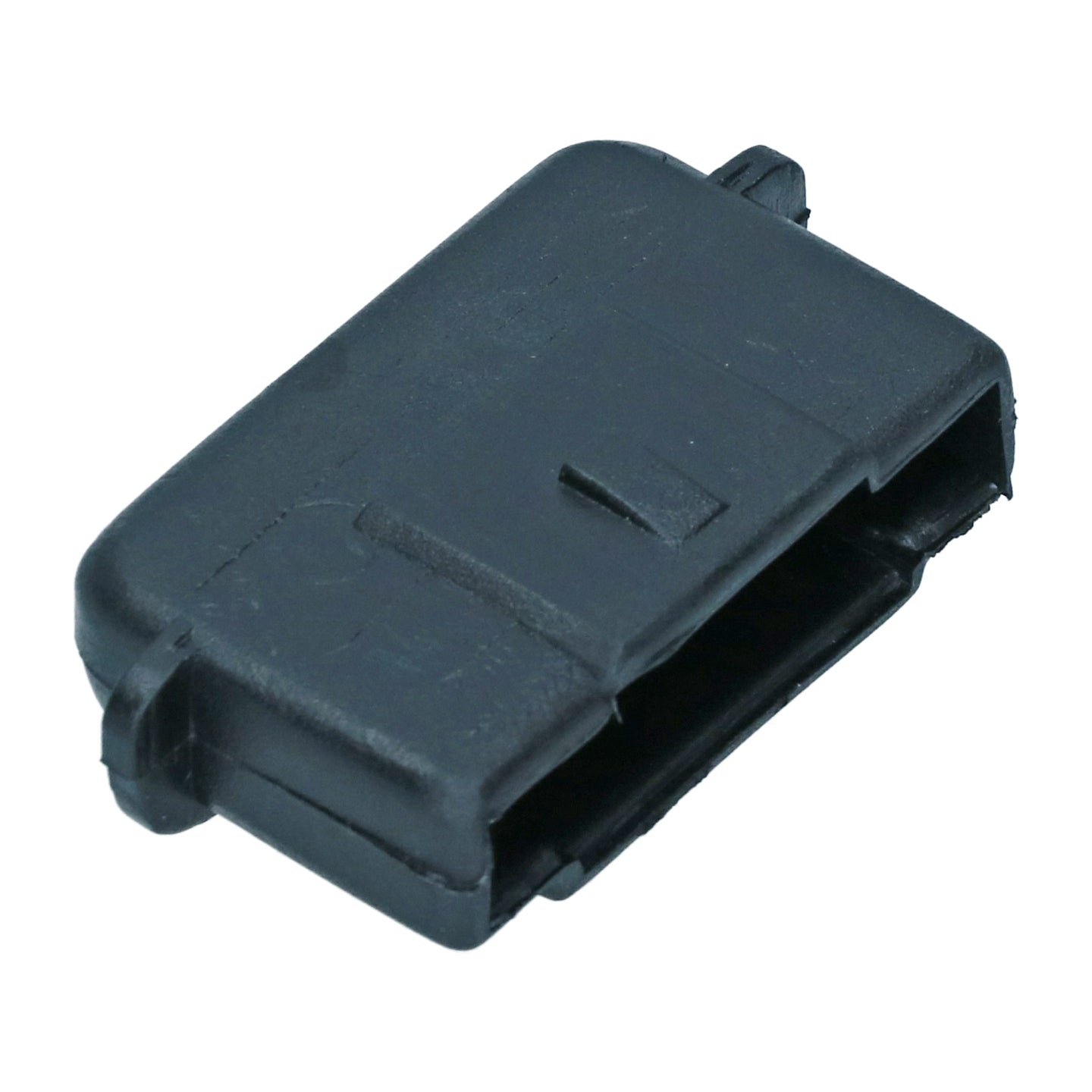 Seat rail end cap, outer