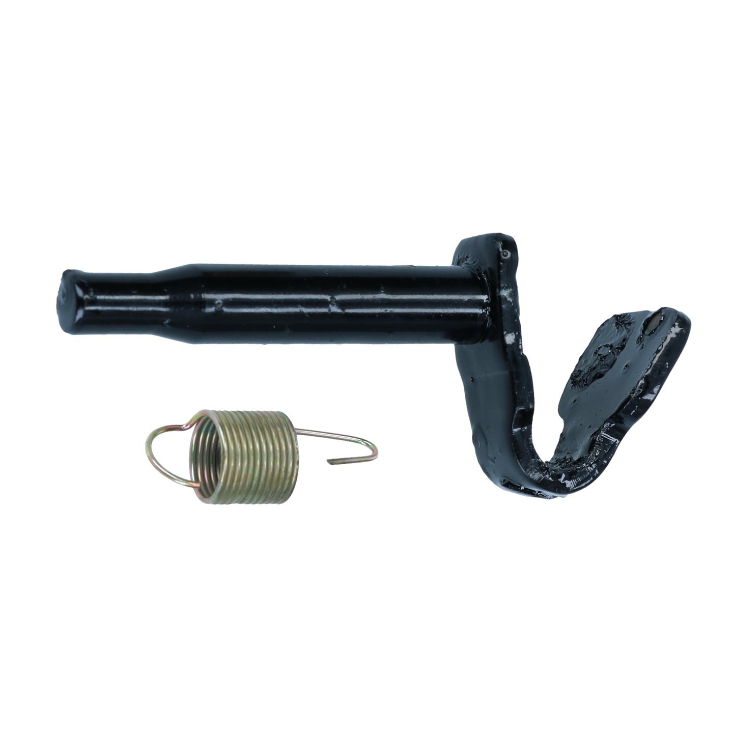 Pin and spring for seat adjustment