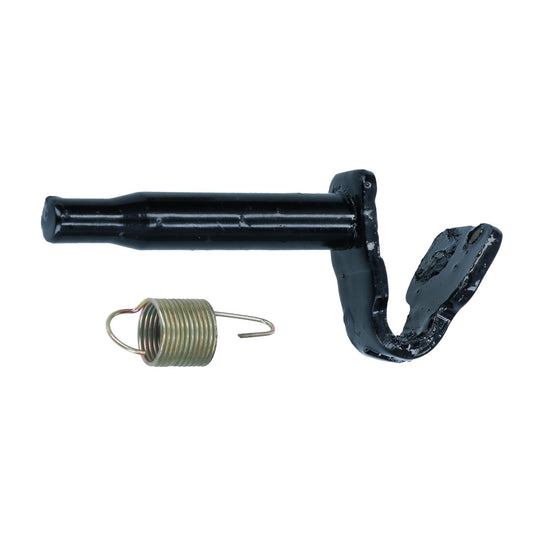 Pin and spring for seat adjustment