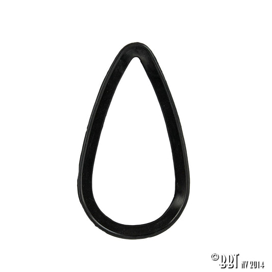 Gasket between license plate holder light and engine lid (popes nose), German quality