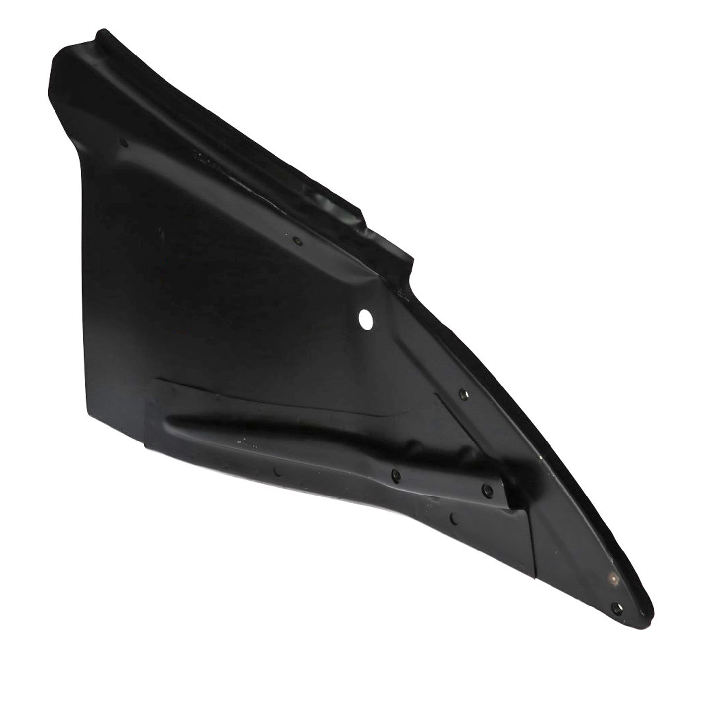 Bumper mount on panel rear, left