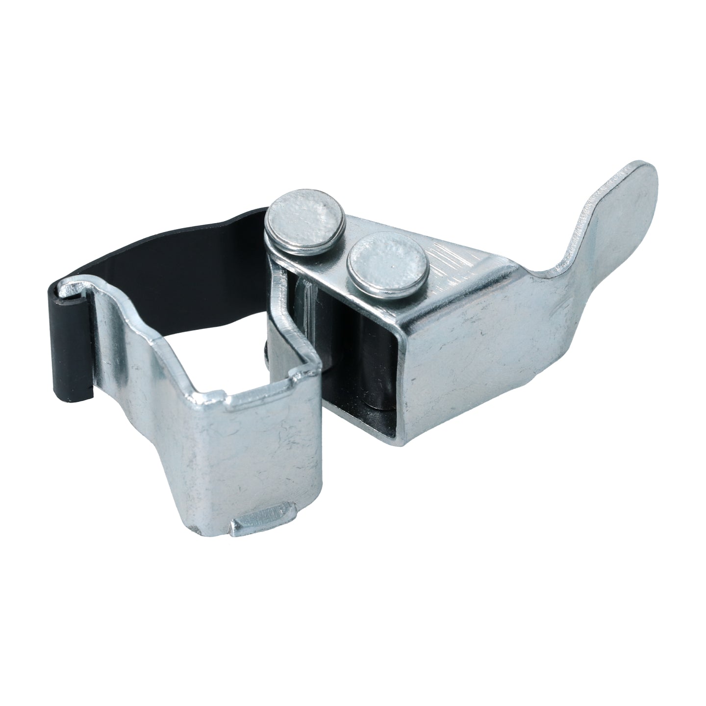 Clamp for jack in spare wheel well
